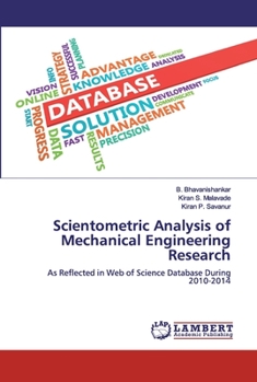 Paperback Scientometric Analysis of Mechanical Engineering Research Book