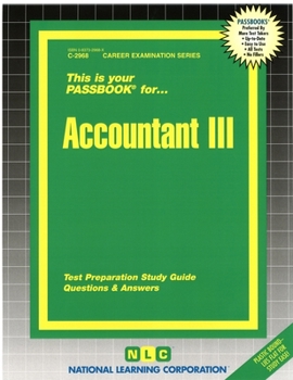 Paperback Accountant III Book