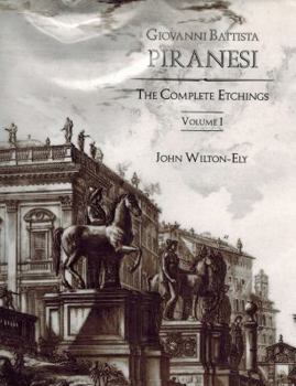 Hardcover Giovanni Battista Piranesi: The Complete Etchings Book