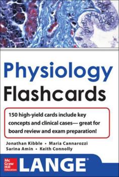 Paperback Physiology Flash Cards Book