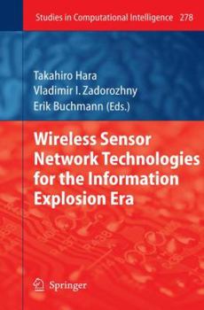 Hardcover Wireless Sensor Network Technologies for the Information Explosion Era Book