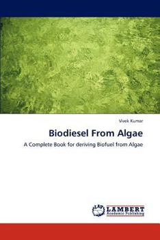 Paperback Biodiesel from Algae Book