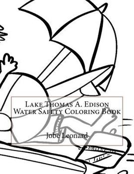 Paperback Lake Thomas A. Edison Water Safety Coloring Book