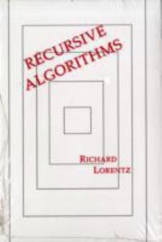 Paperback Recursive Algorithms (Computational Sciences) Book