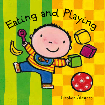 Board book Eating and Playing Book