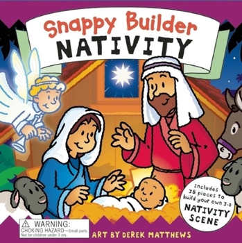 Hardcover Snappy Builder: Nativity Book