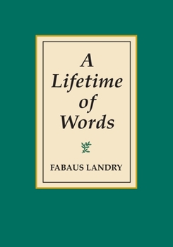 Paperback A Lifetime of Words Book