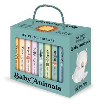 Board book My First Library: Baby Animals Book