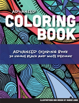 Aubrie Lamb's Coloring Book: 30 Unique Black & White Designs