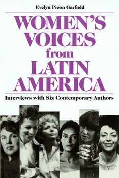 Paperback Women's Voices from Latin America: Selections from Twelve Contemporary Authors Book