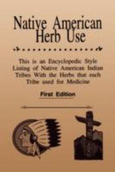 Paperback Native American Herb Use Book
