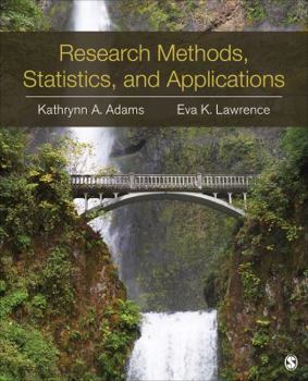 Paperback Research Methods, Statistics, and Applications Book