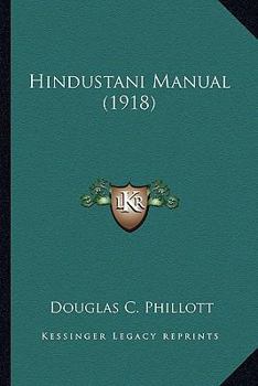 Paperback Hindustani Manual (1918) Book