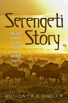 Hardcover Serengeti: A scientist in paradise Book