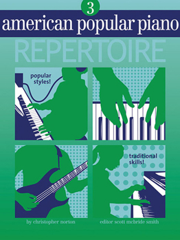 Paperback American Popular Piano - Repertoire: Level Three - Repertoire [With CD] Book