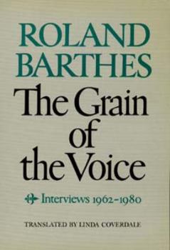 Paperback The Grain of the Voice: Interviews 1962-1980 Book