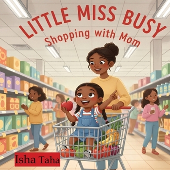 Paperback Little Miss Busy Shopping with Mom Book