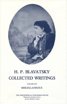 Hardcover Collected Writings of H. P. Blavatsky, Vol. 14 Book