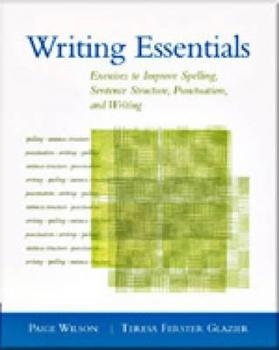 Paperback Writing Essentials: Exercises to Improve Spelling, Sentence Structure, Punctuation, and Writing Book