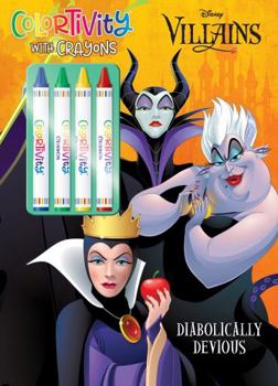 Disney Villains Halloween Colortivity w Crayons