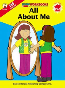 Paperback All about Me, Grades Pk - 1 [With Stickers] Book