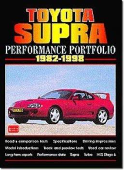 Paperback Toyota Supra 1982-1998 -Performance Portfolio Book