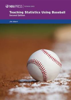 Paperback Teaching Statistics Using Baseball Book