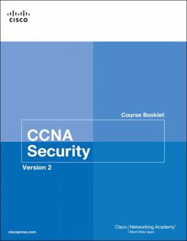 Paperback CCNA Security Course Booklet Version 2 Book