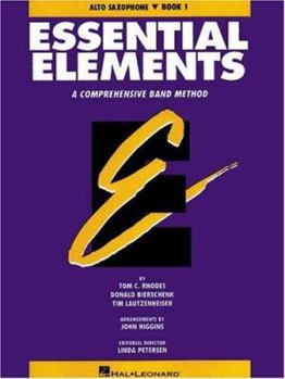 Paperback Essential Elements Book 1 - Eb Alto Saxophone Book