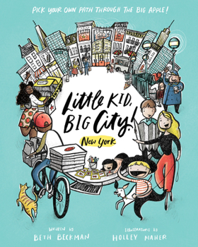 Hardcover Little Kid, Big City!: New York Book