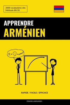 Paperback Apprendre l'arménien - Rapide / Facile / Efficace: 2000 vocabulaires clés [French] Book