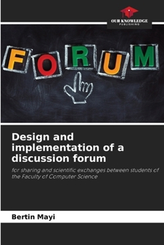 Paperback Design and implementation of a discussion forum Book