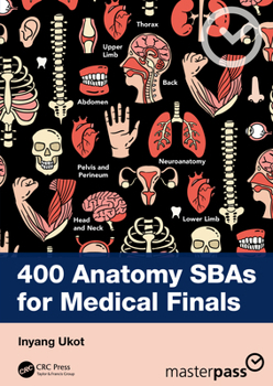 Paperback 400 Anatomy Sbas for Medical Finals Book