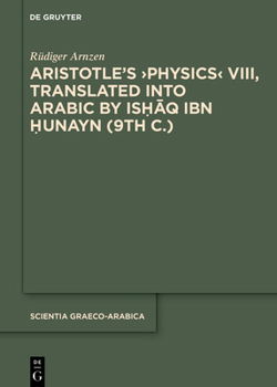 Hardcover Aristotleʼs >Physics: Introduction, Edition, and Glossaries Book
