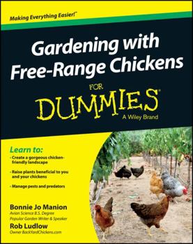 Paperback Gardening with Chickens For Du Book