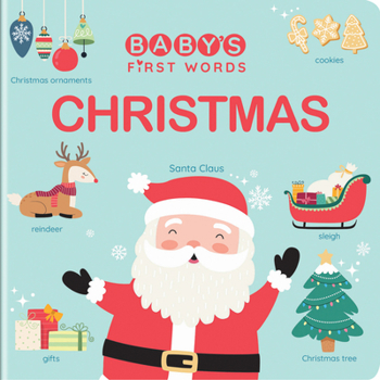 Board book Baby's First Words: Christmas Book