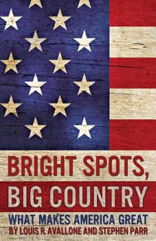 Paperback Bright Spots, Big Country: What Makes America Great Book
