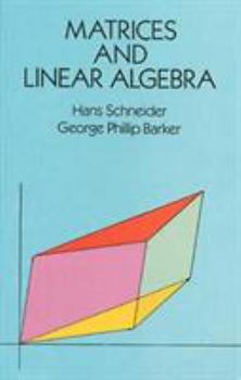 Paperback Matrices and Linear Algebra Book