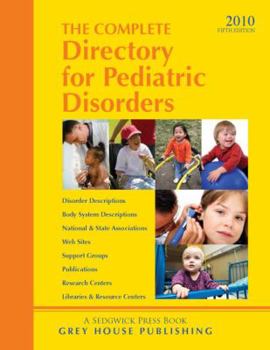 Paperback Complete Directory for Pediatric Disorders 2010 Book