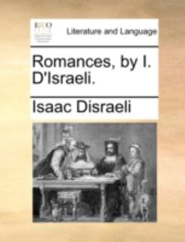 Paperback Romances, by I. D'Israeli. Book