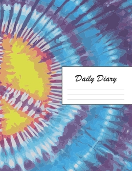 Daily Diary: Blank 2020 Journal Entry Writing Paper for Each Day of the Year Tie Dye Artistic January 20 - December 20 366 Dated Pages A Notebook to Reflect, Write, Document & Diarise Your Life, Set G