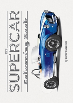 Paperback The Supercar Colouring Book