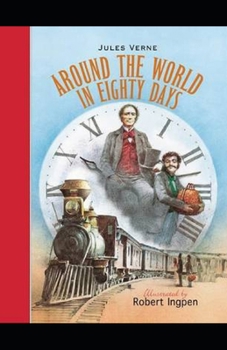 Paperback Around the World in 80 Days illustrated Book
