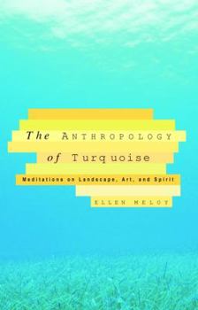 Hardcover The Anthropology of Turquoise: Meditations on Landscape, Art, and Spirit Book