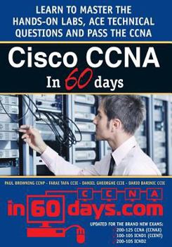 Paperback Cisco CCNA in 60 Days Book