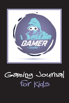 Paperback Gaming Journal for Kids Book