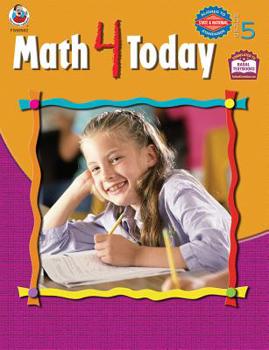 Paperback Math 4 Today, Grade 5 Book