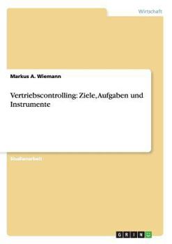 Paperback Vertriebscontrolling. Ziele, Aufgaben und Instrumente [German] Book