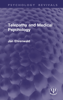 Hardcover Telepathy and Medical Psychology Book