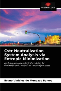 Paperback Cstr Neutralization System Analysis via Entropic Minimization Book